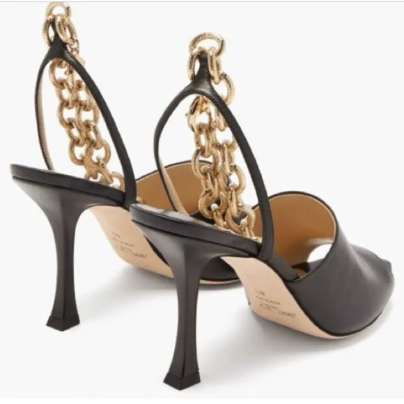 Jimmy Choo Mule with chain detail - Picture 6 of 9